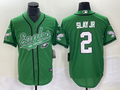 Men's Philadelphia Eagles Darius Slay Jr. #2 Kelly Green Game Jerseys Joint Edition