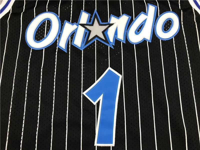 Men's Orlando Magic Tracy McGrady 2003-04 Black Hardwood Classics Swingman Jerseys