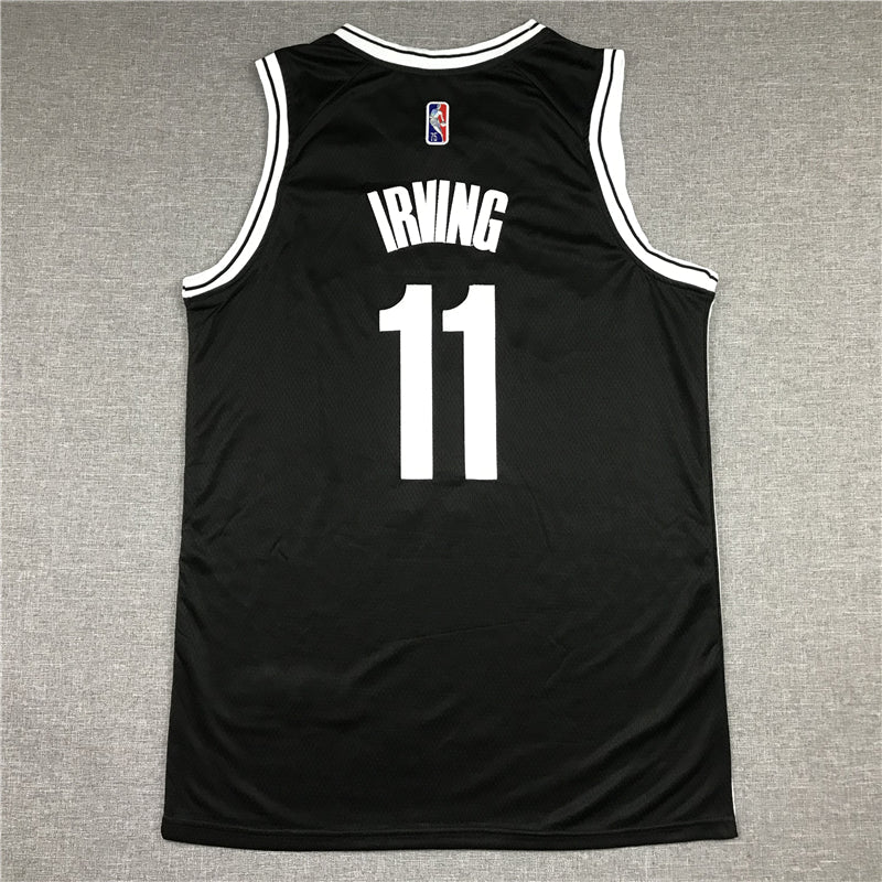 Men's Brooklyn Nets Kyrie Irving #11 Black 2022/23 Swingman Jerseys - Icon Edition