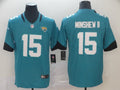 Men's Jacksonville Jaguars Gardner Minshew II #15 Teal Game Player Jerseys