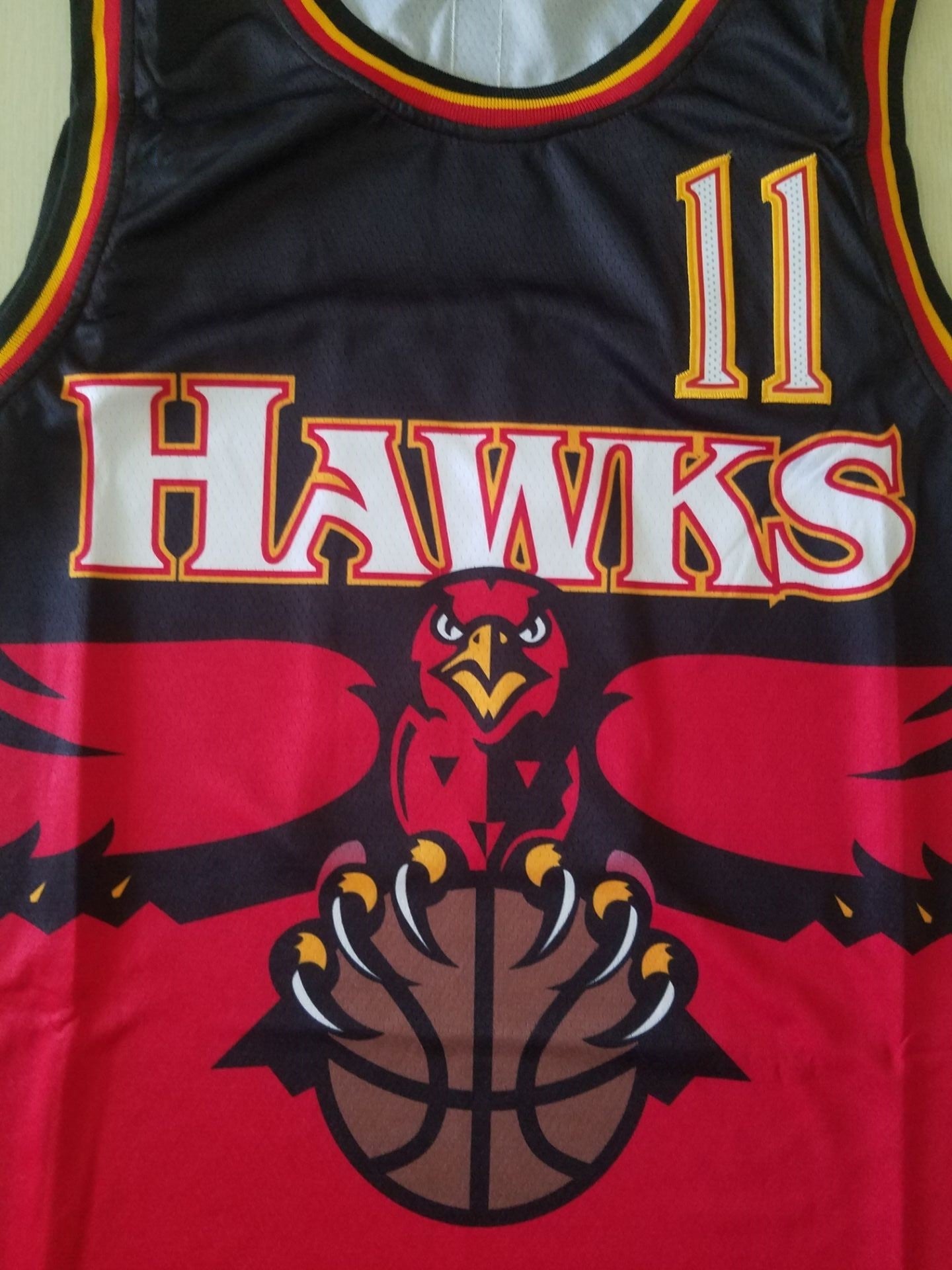 Men's Atlanta Hawks Trae Young #11 NBA Swingman Jerseys - Retro Red