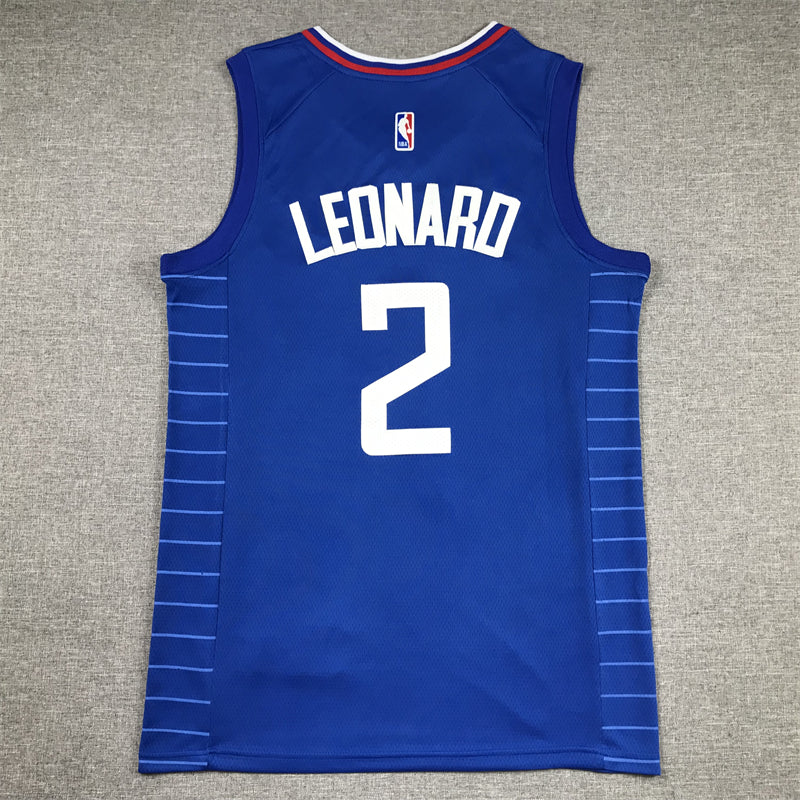Men's LA Clippers Kawhi Leonard #2 Royal 2022/23 Swingman Jerseys - Icon Edition
