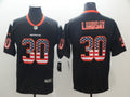 Men's Denver Broncos Phillip Lindsay #30 Black Alternate Game Jerseys
