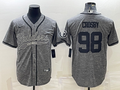 Men's Las Vegas Raiders Maxx Crosby #98 Gray Player Jerseys Joint Edition